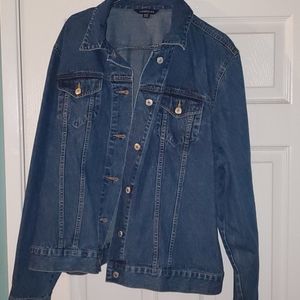 Lands' End Blue Jean Jacket for Women